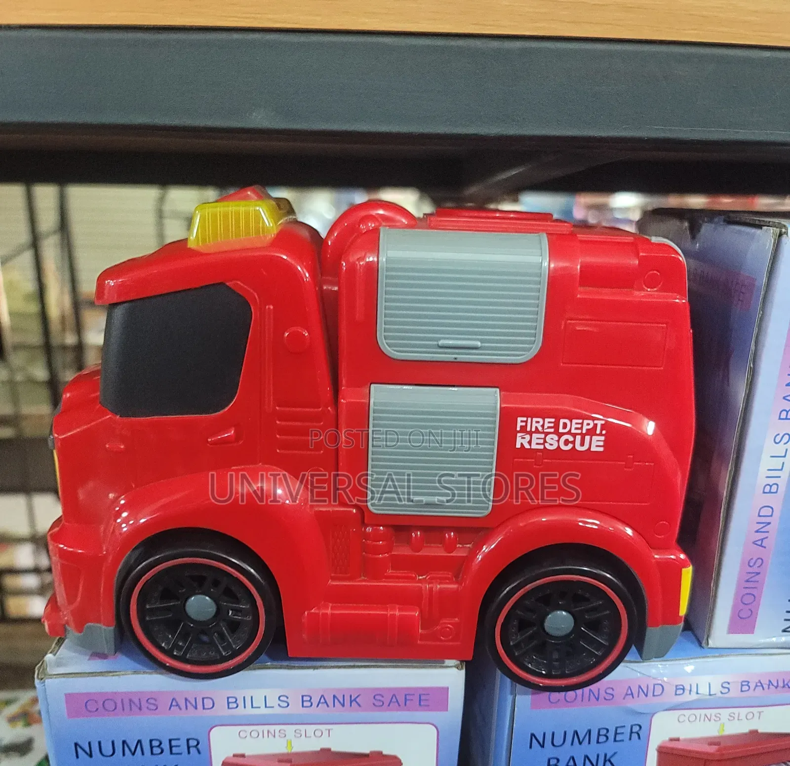 FIRE DEPT. RESCUE Kids Toy Truck