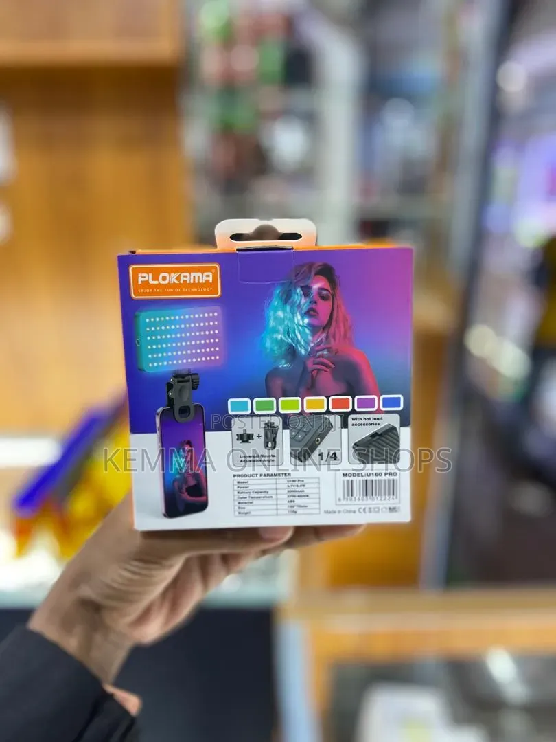 Plokama U160 Pro Pocket RGB LED Phone & Camera Light