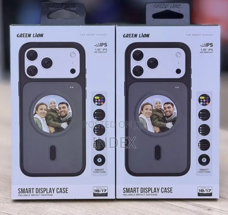 Green Lion Smart Case With Reliable Impact Defence for iPhone 18