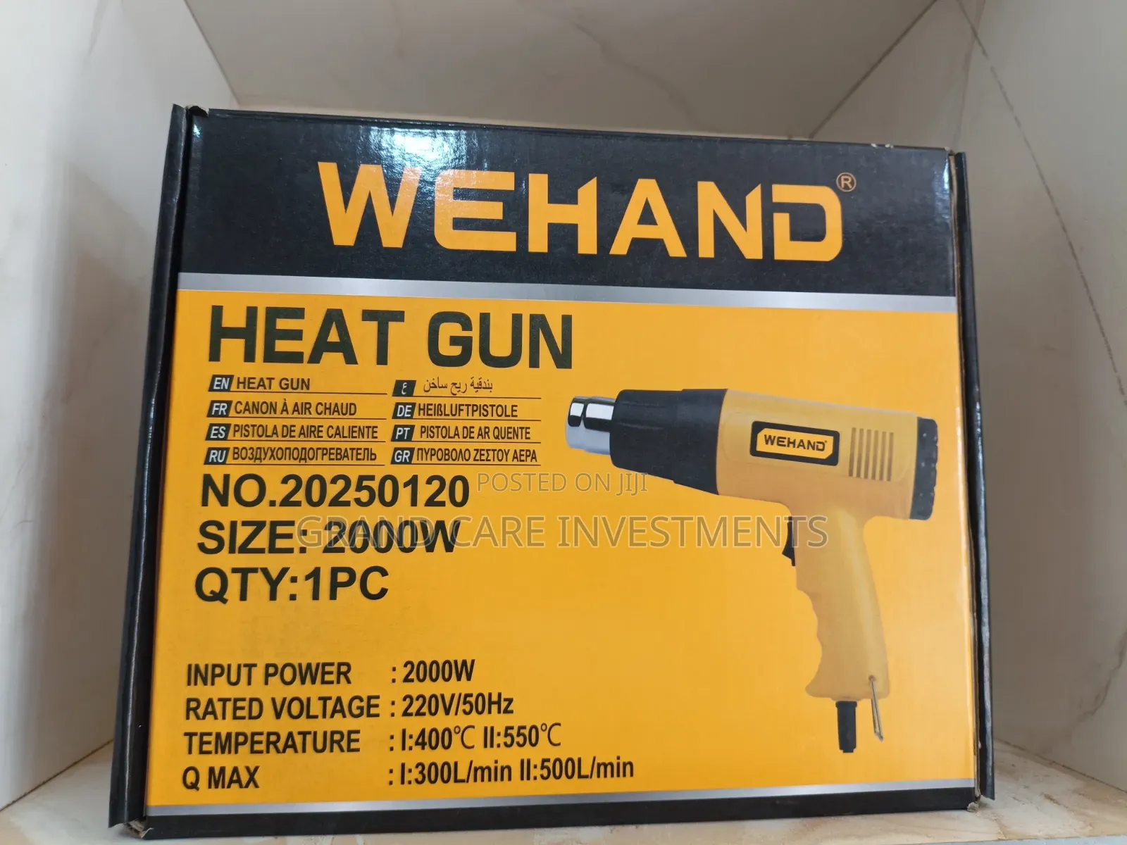 WEHAND Heat Gun 2000W