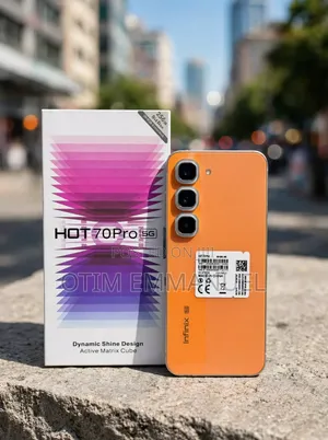 New Infinix Hot 70 Pro 5G+ 256 GB Orange
