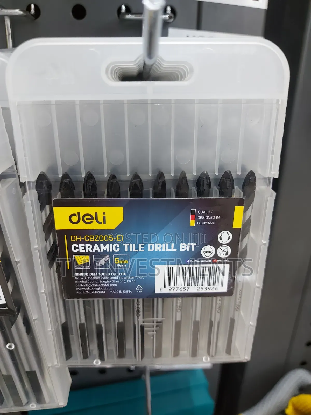 8mm Ceramic Tile Drill Bits (Model DH-CBZ008-E1)