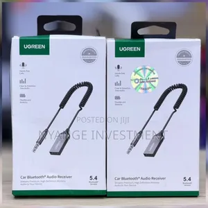 Ugreen Car Bluetooth Audio Receiver, Bluetooth 5.4 for Crystal Clear
