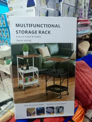 3-Tier Rolling Utility Cart and Storage Rac
