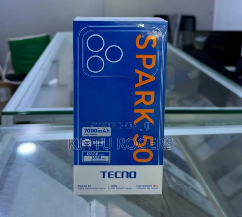 New Tecno Spark 50 128 GB Blue