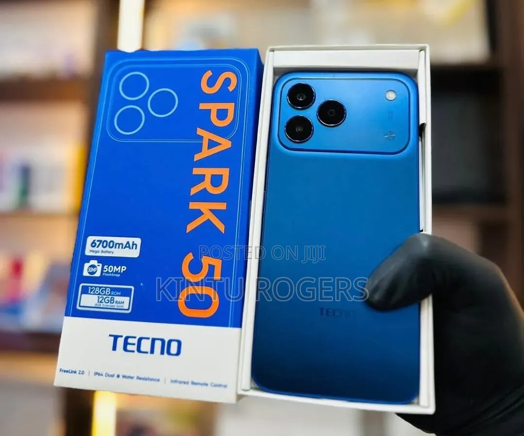 New Tecno Spark 50 128 GB Blue