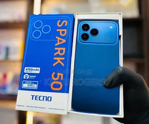 New Tecno Spark 50 128 GB Blue