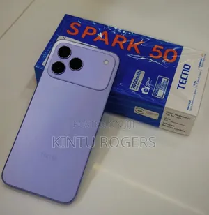 New Tecno Spark 50 128 GB Purple