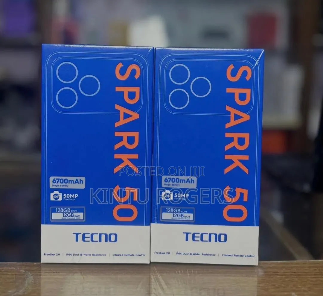 New Tecno Spark 50 128 GB Orange