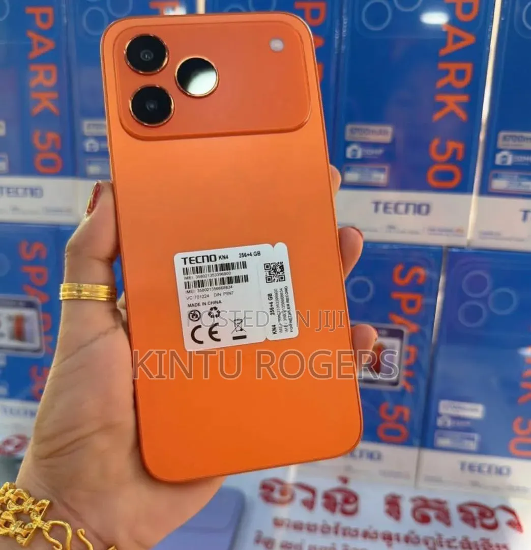 New Tecno Spark 50 128 GB Orange
