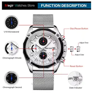 Megir Watch