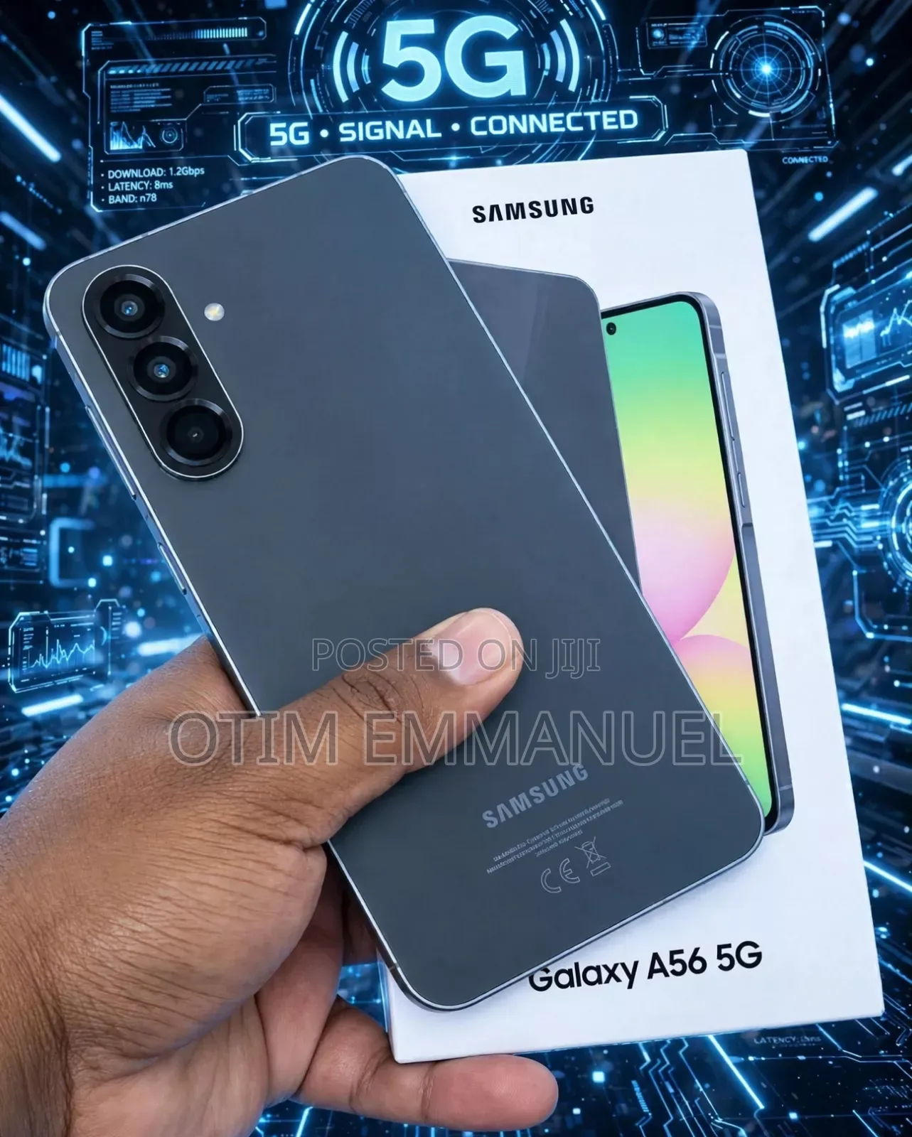 New Samsung Galaxy A56 256 GB Black