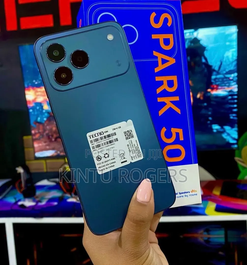 New Tecno Spark 50 128 GB Blue