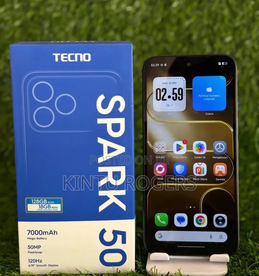 New Tecno Spark 50 128 GB Blue