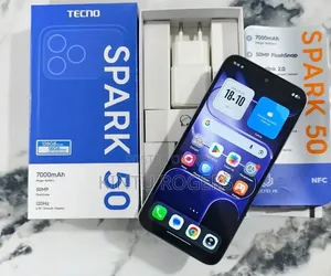 New Tecno Spark 50 128 GB Blue