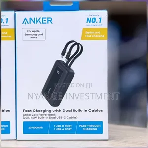 Anker 45W Zolo Power Bank 20000mah Portable Charger.