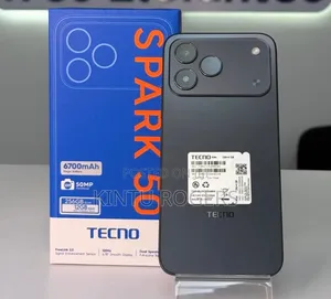 New Tecno Spark 50 128 GB Black