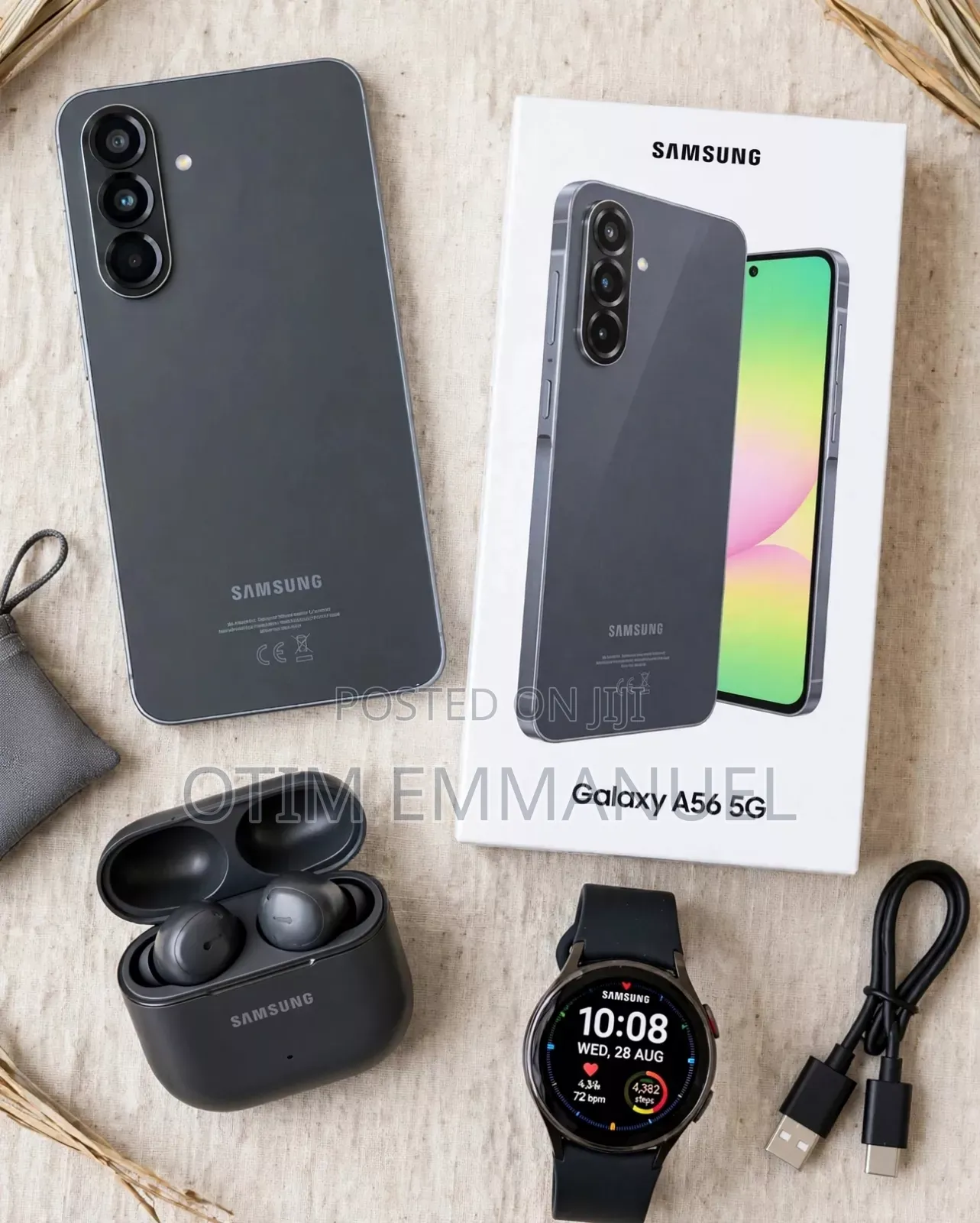 New Samsung Galaxy A56 256 GB Black