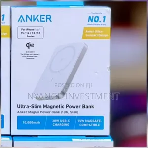 Anker Ultra Slim Mag Go Power Bank 30W, 10,000mah Magnetic Port