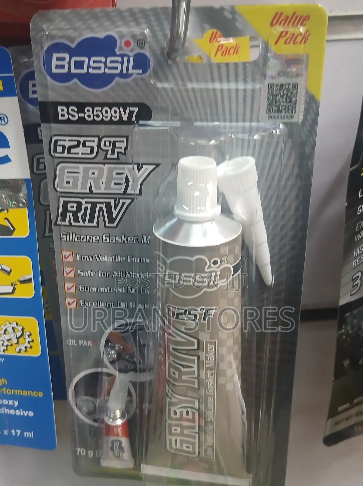 Bossil Grey RTV Silconne Gasket Maker -Urban Stores
