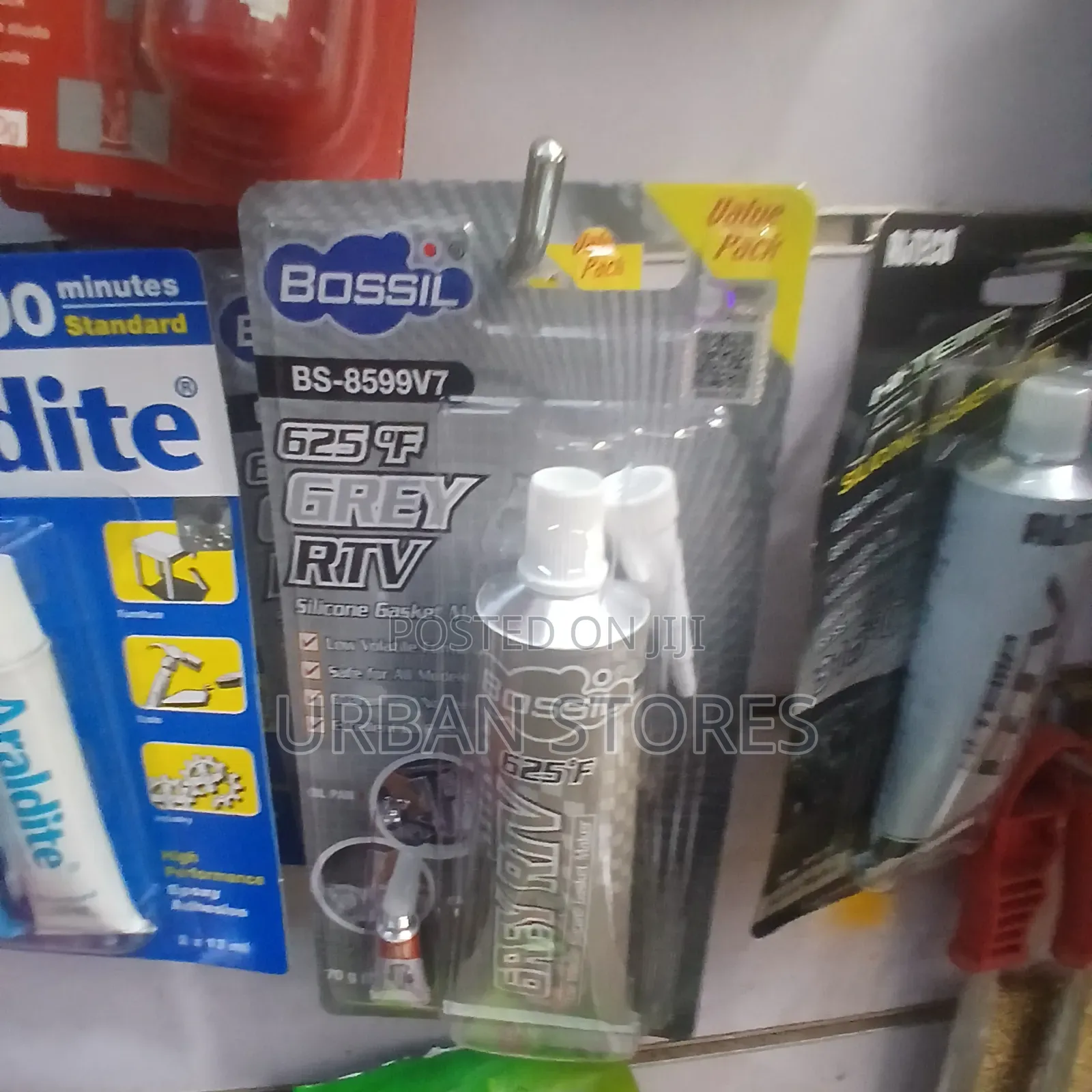 Bossil Grey RTV Silconne Gasket Maker -Urban Stores
