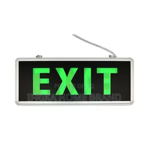 Acrylic LED Exit Light Sign, Ultra Green Light Signage