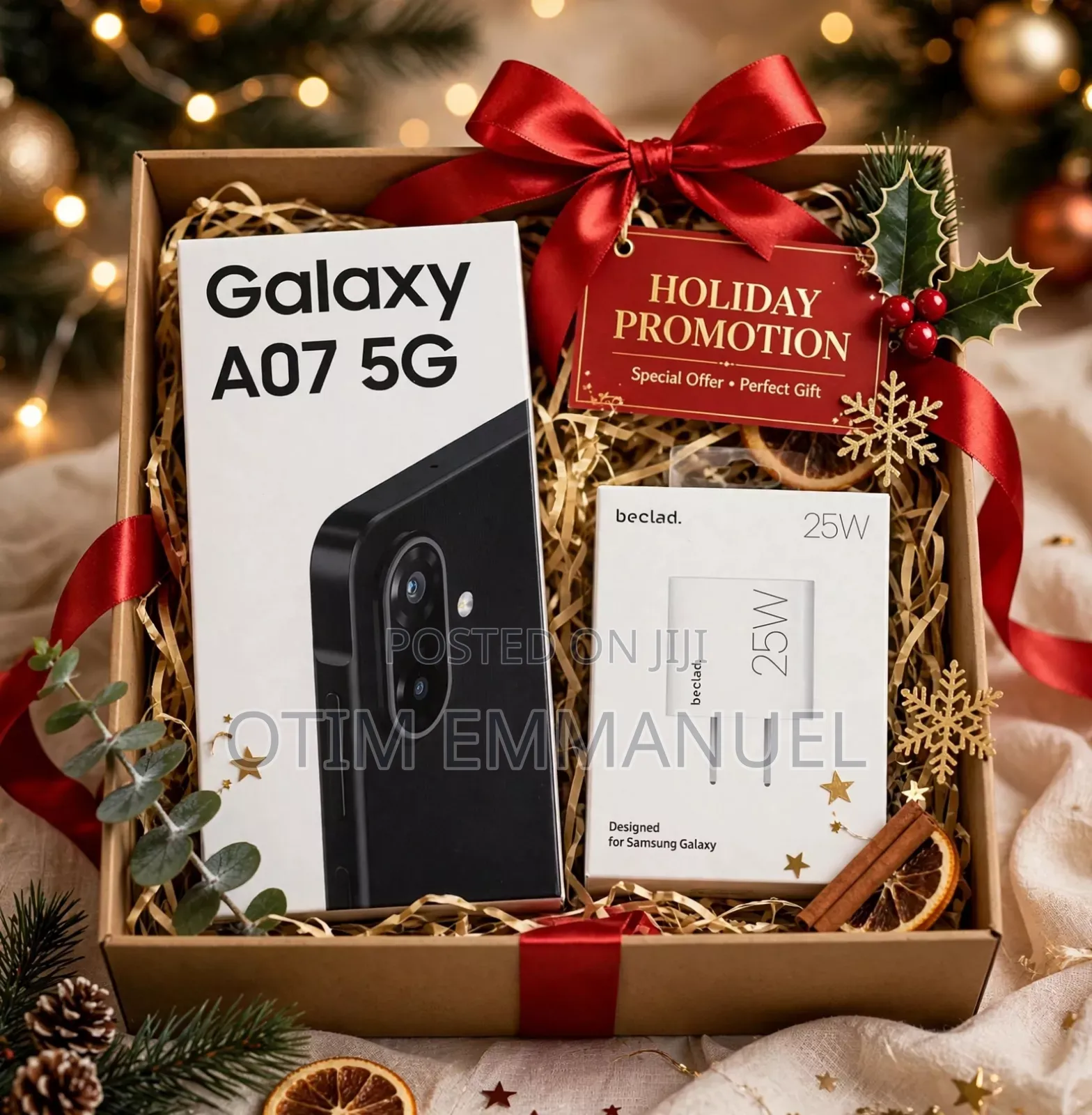 New Samsung Galaxy A07 5G 128 GB Black