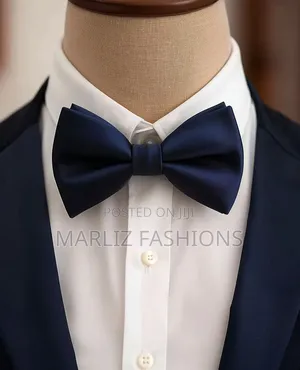Party Navy Blue Bowtie