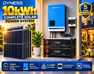 10kwh 48v Bornsan Hybrid/Lithium Solar System Full Kit