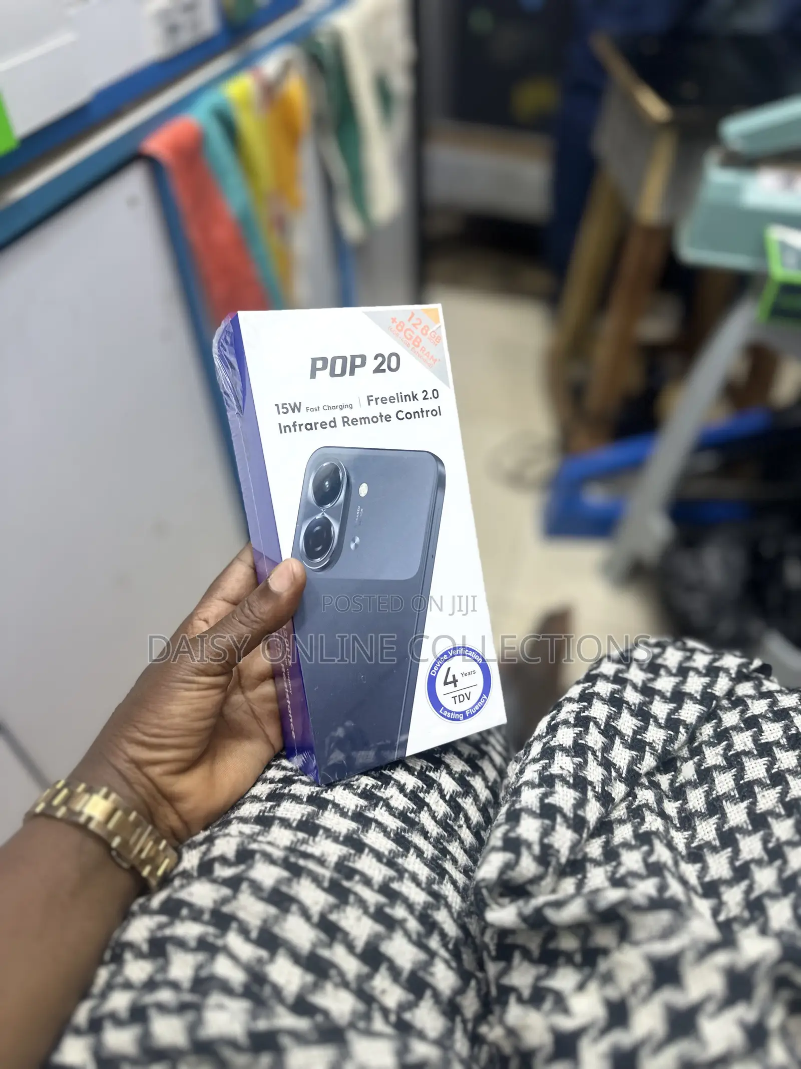 New Tecno Pop 20 128 GB Orange
