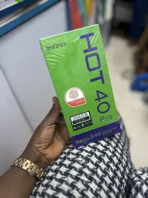 New Infinix Hot 40 Pro 256 GB Black