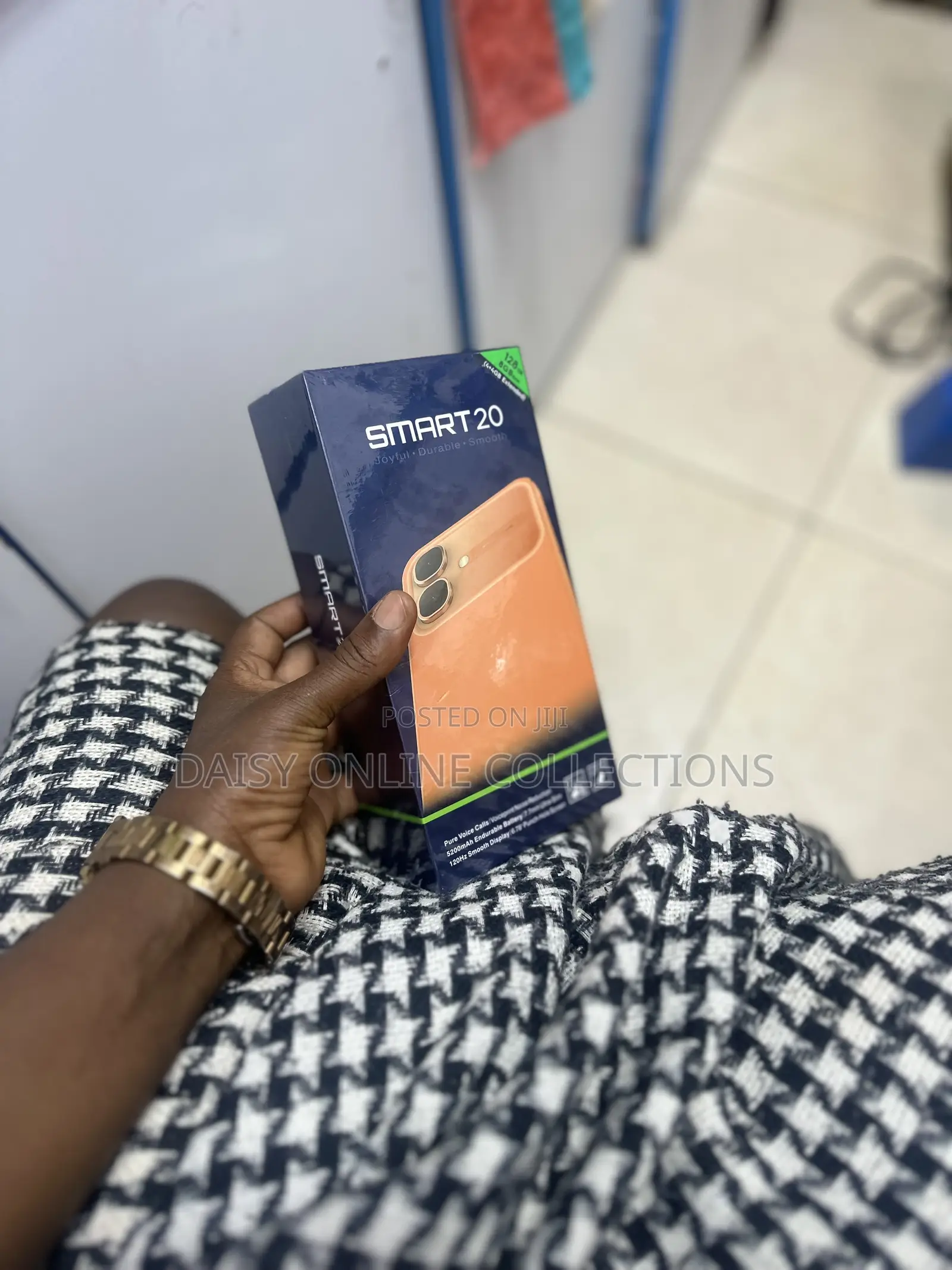 New Infinix Smart 20 128 GB Black