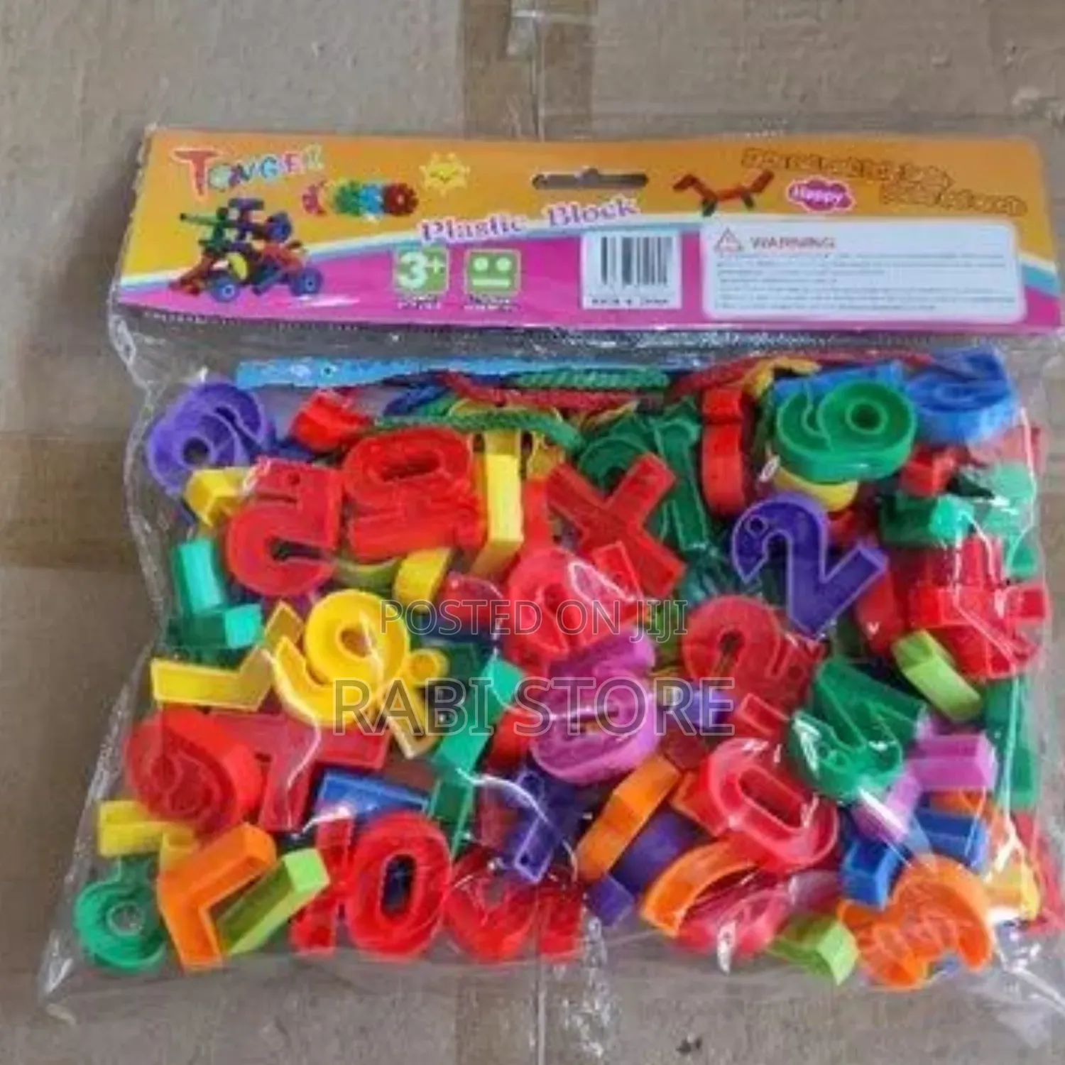Block Numbers and Alphabet for Kids