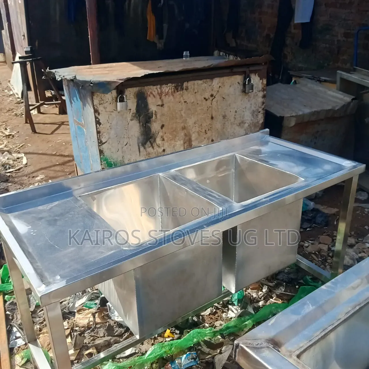 Double Bowl Stainless Steel Kitchen Sink - Heavy Duty
