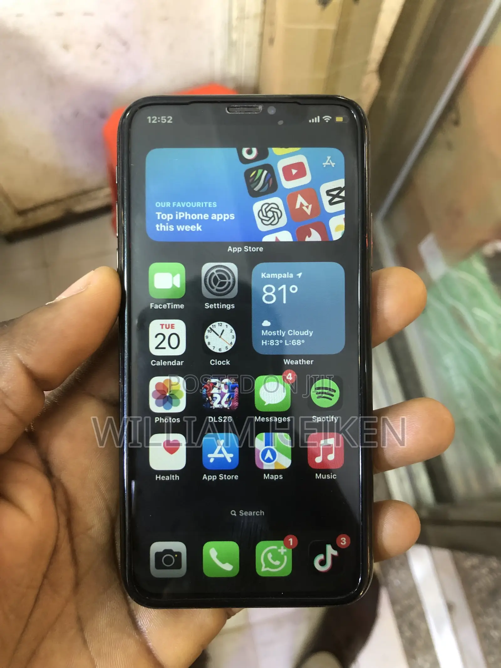 Apple iPhone X 256 GB Black