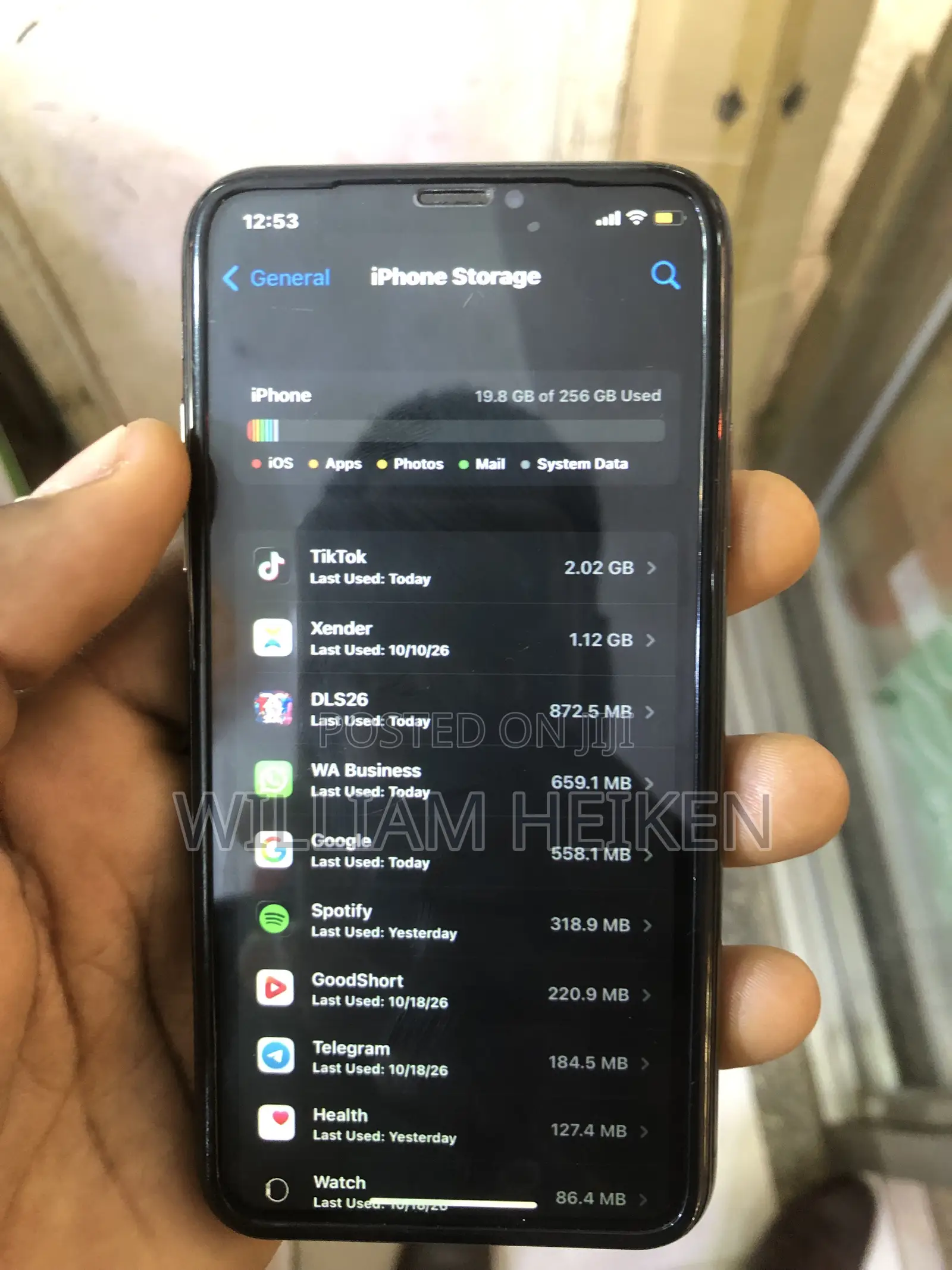 Apple iPhone X 256 GB Black