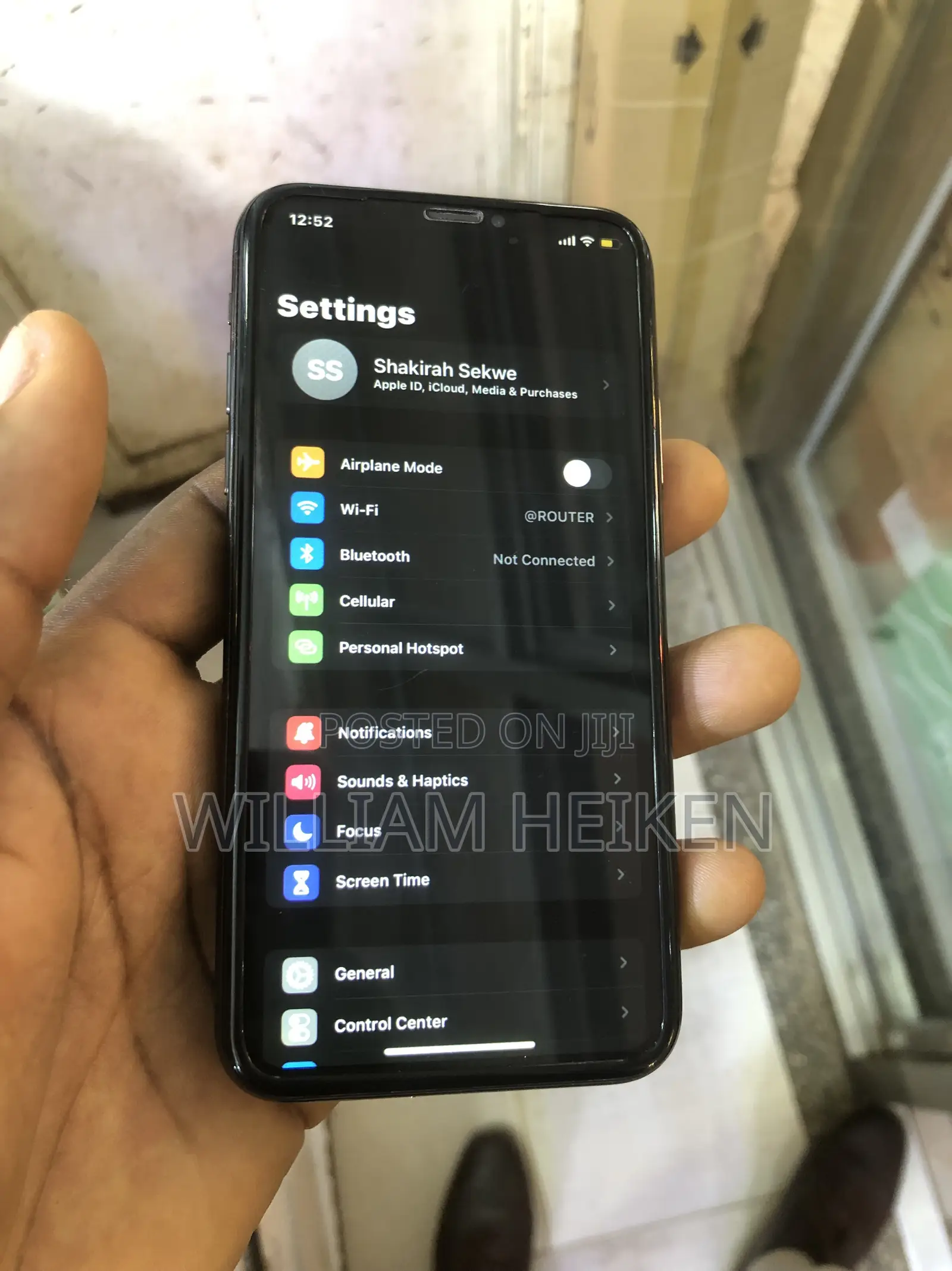 Apple iPhone X 256 GB Black