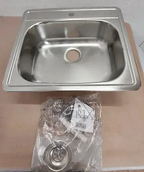 Kitchen Sink With Single Bowl