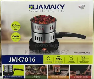 JAMAKY JMK7016 Electric Hot Plate & Charcoal Burner 1200W
