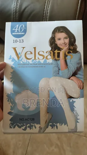 Velsatis Girls Body Sockings or Stockings From 6 to 13 Years