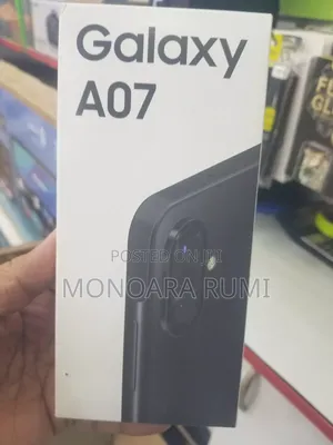 New Samsung Galaxy A07 64 GB Black