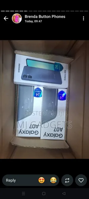 New Samsung Galaxy A07 64 GB Gray