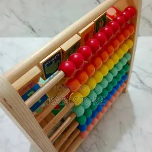 Sealive Classic Wooden Abacus for Children's Mathematics Learning.
