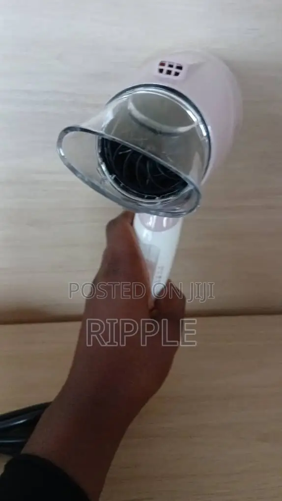 3800W Foldable Hair Dryer – 2 Speeds & Cool Air