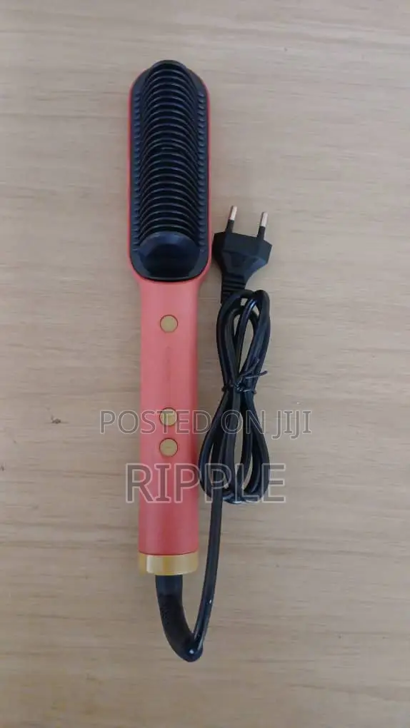 45W Electric Hair Straightening Comb – Adjustable Heat