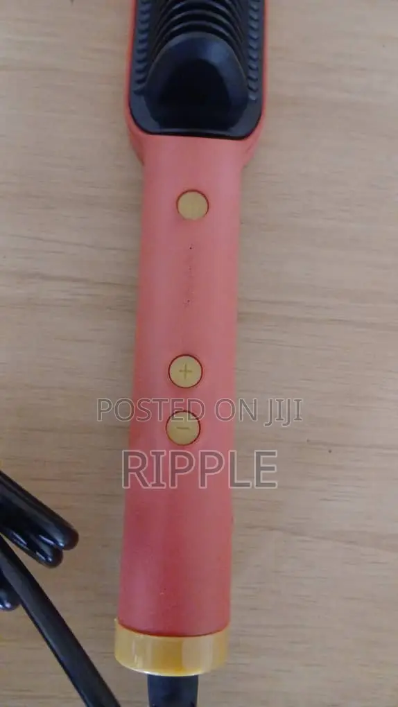45W Electric Hair Straightening Comb – Adjustable Heat