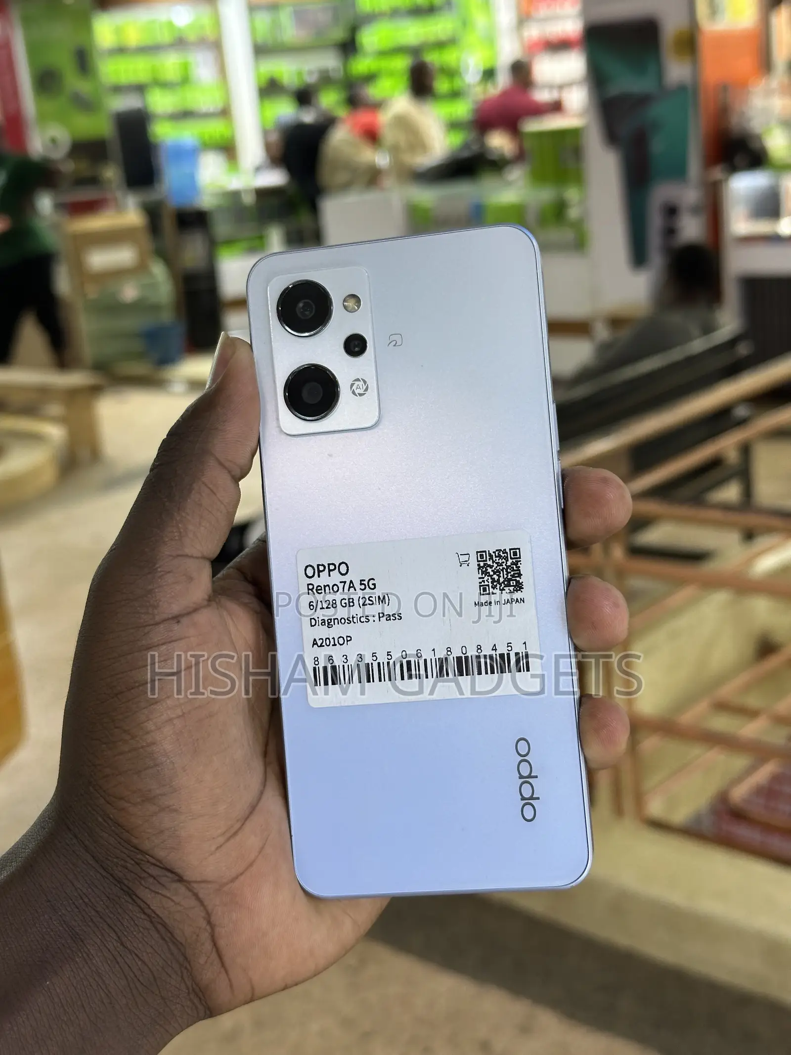 Oppo Reno7 5G 128 GB Silver