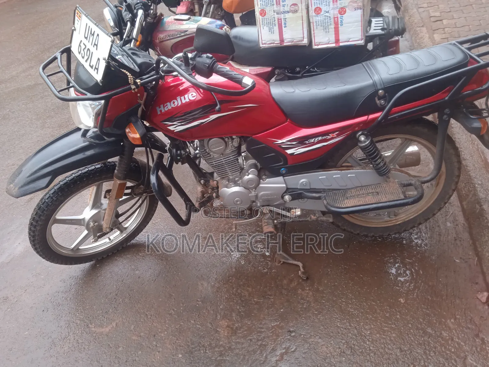 Haojue EG150X 2026 Red