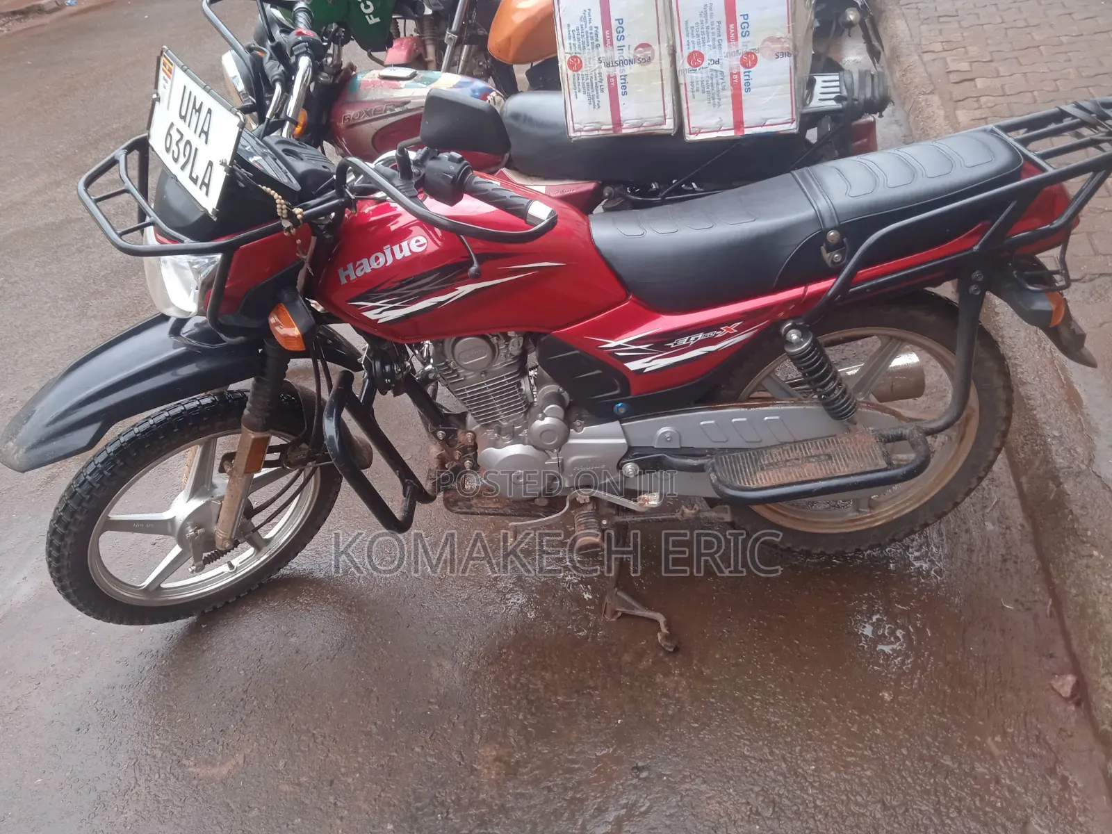 Haojue EG150X 2026 Red