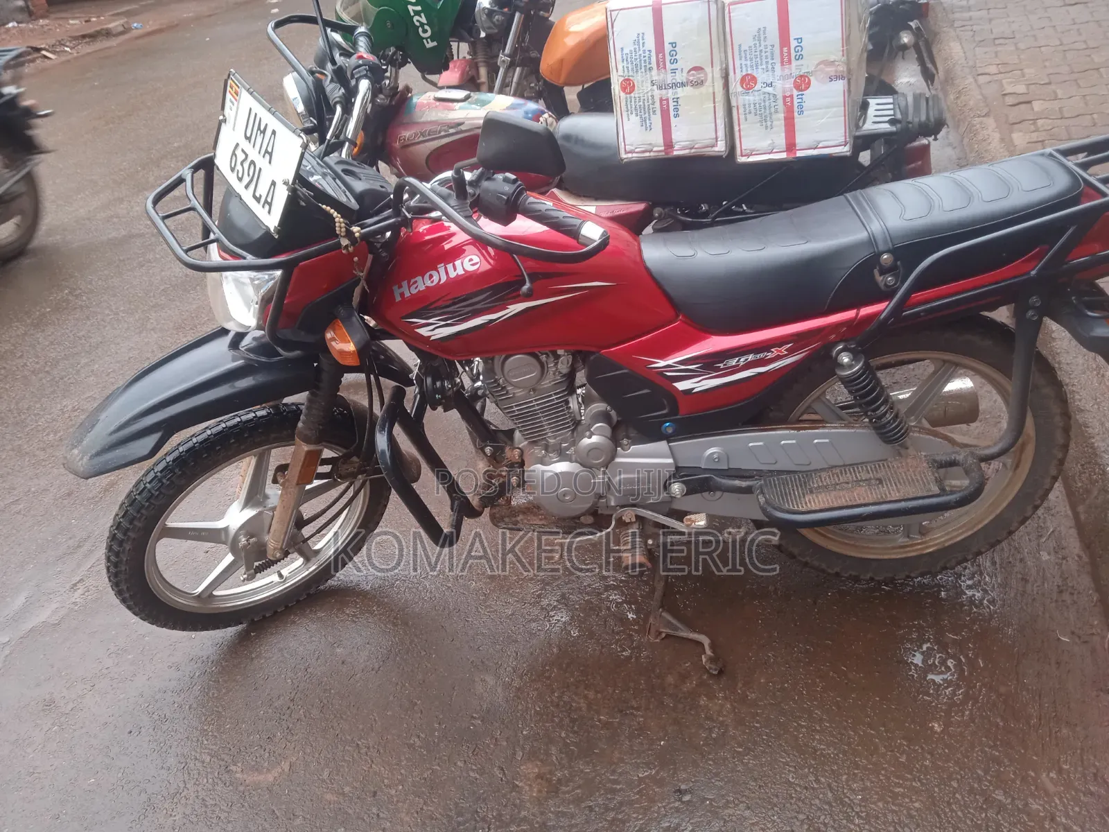 Haojue EG150X 2026 Red